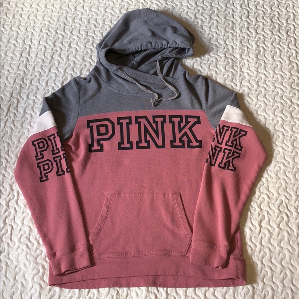 Women’s PINK Victoria’s Secret Colorblock hoodie